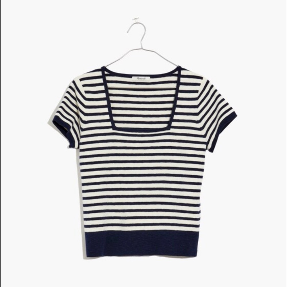 Madewell Square-neck Sweater Tee